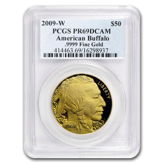 1 oz Proof Gold Buffalo PR-69 PCGS (Random Year) 1 oz Proof Gold Buffalo PR-69 PCGS (Random Year)
